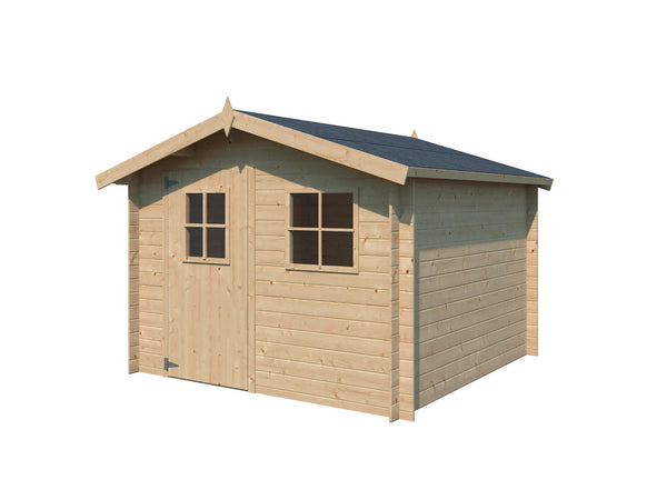Gardenas Innsbruck XXL abri de jardin en bois 265x265x203,5 cm chalet