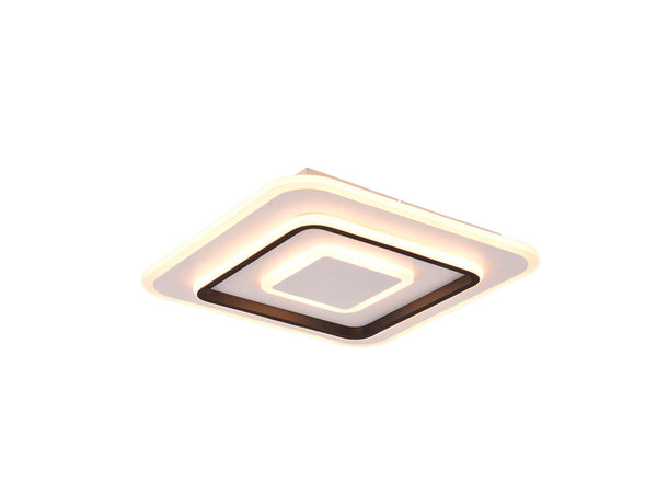 Reality Jora plafonnier LED carré 46W blanc mat