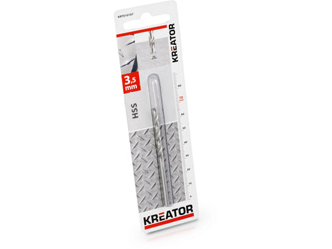 Kreator KRT010107 metaalboor HSS 3,5mm