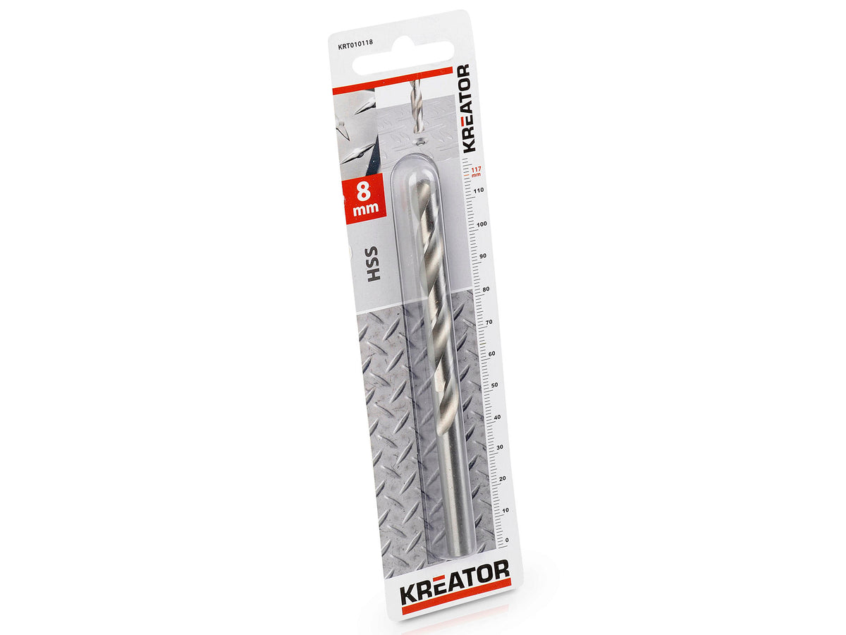 Kreator KRT010118 metaalboor HSS 8mm