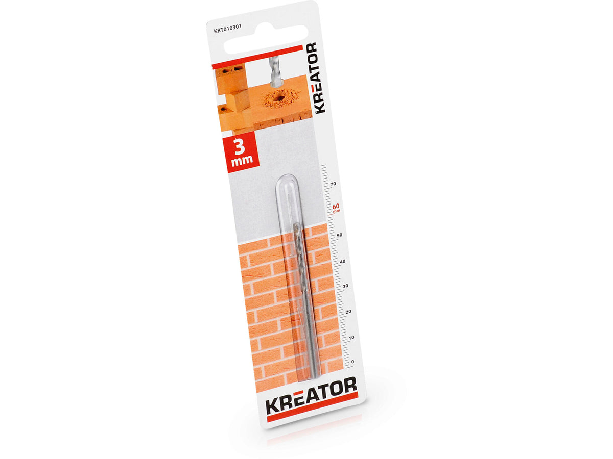 Kreator KRT010301 steenboor 3x60 mm