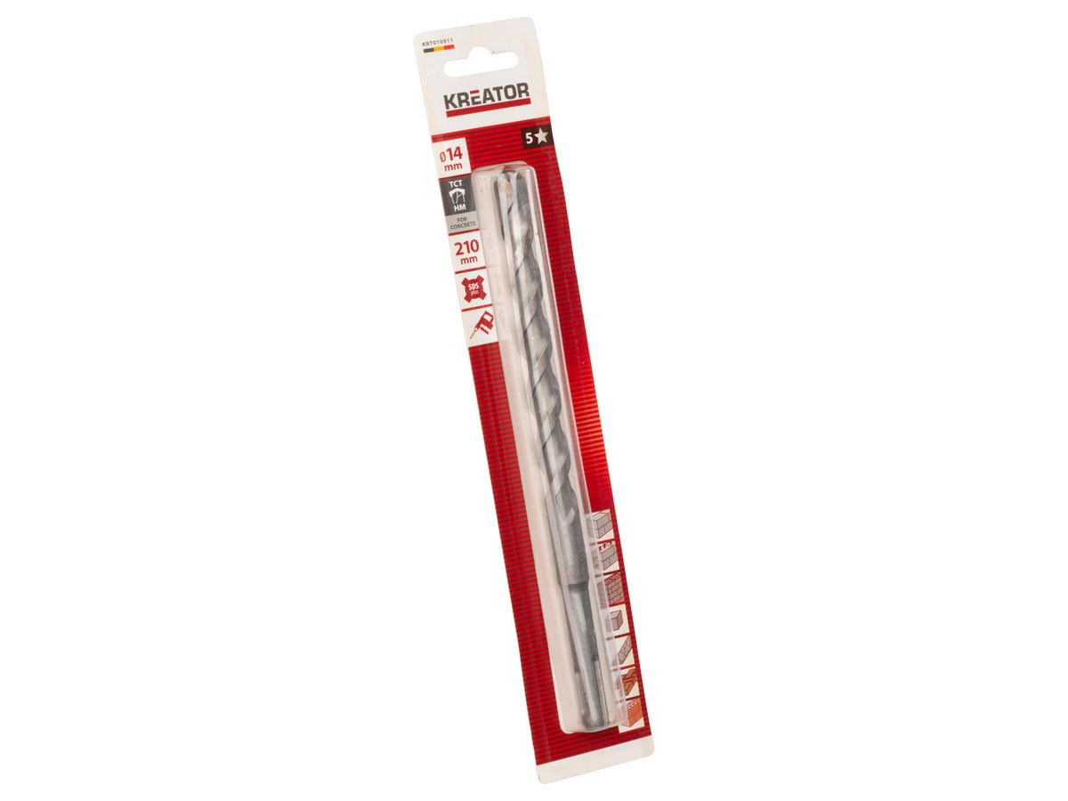 Kreator KRT010911 hamerboor SDS-plus 14x210 mm
