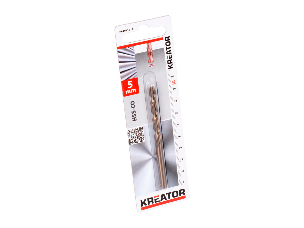 Kreator KRT011512 metaalboor HSS-Co 5mm