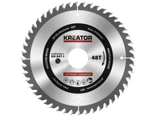 Kreator KRT020411 cirkelzaagblad 165mm 48T hout