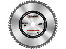 Kreator KRT020437 lame de scie circulaire 235mm 60D bois