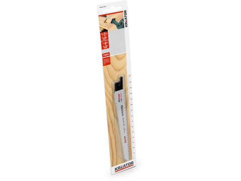 Kreator KRT031002 reciprozaagblad 150mm hout 2 stuks
