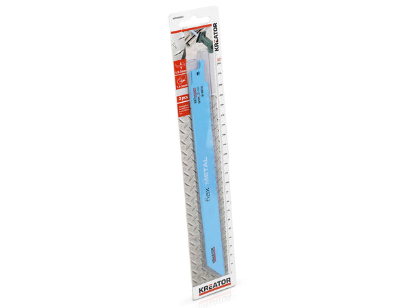Kreator KRT032003 reciprozaagblad BIM 225mm metaal 2 stuks