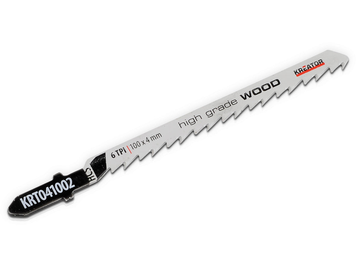 Kreator KRT041002 decoupeerzaagblad HCS 100mm hout 2 stuks