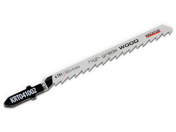 Kreator KRT041002 decoupeerzaagblad HCS 100mm hout 2 stuks