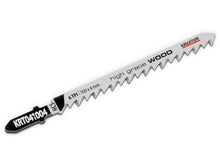Kreator KRT041004 lame de scie sauteuse HCS 100mm bois 2 pièces