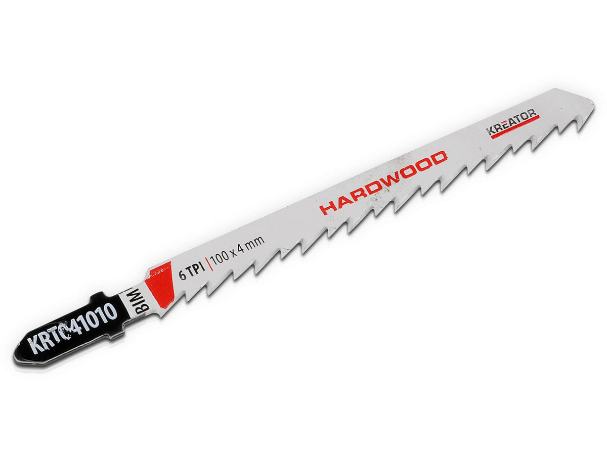 Kreator KRT041010 decoupeerzaagblad BIM 100mm hardhout 2 stuks
