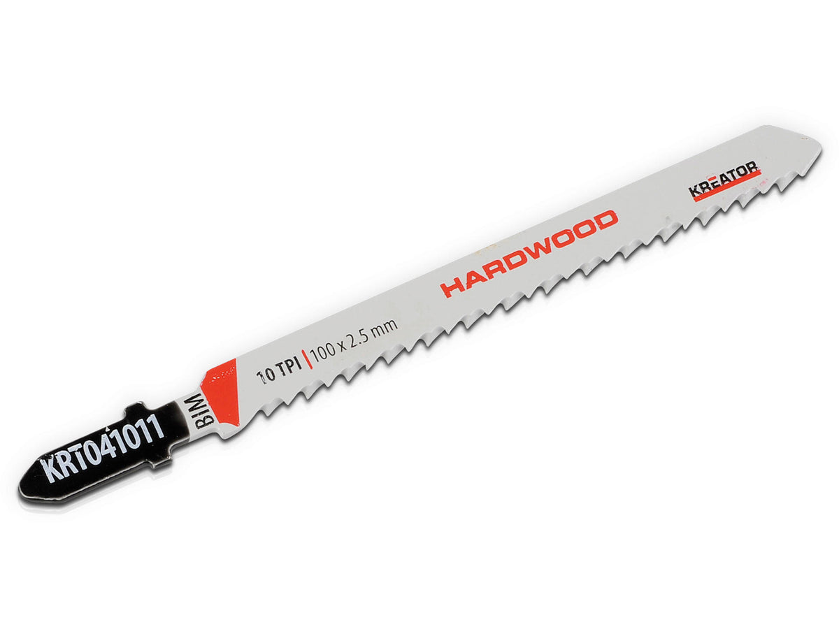 Kreator KRT041011 decoupeerzaagblad BIM 100mm hardhout 2 stuks