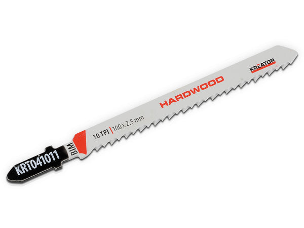 Kreator KRT041011 lame de scie sauteuse BIM 100mm bois dur 2 pièces