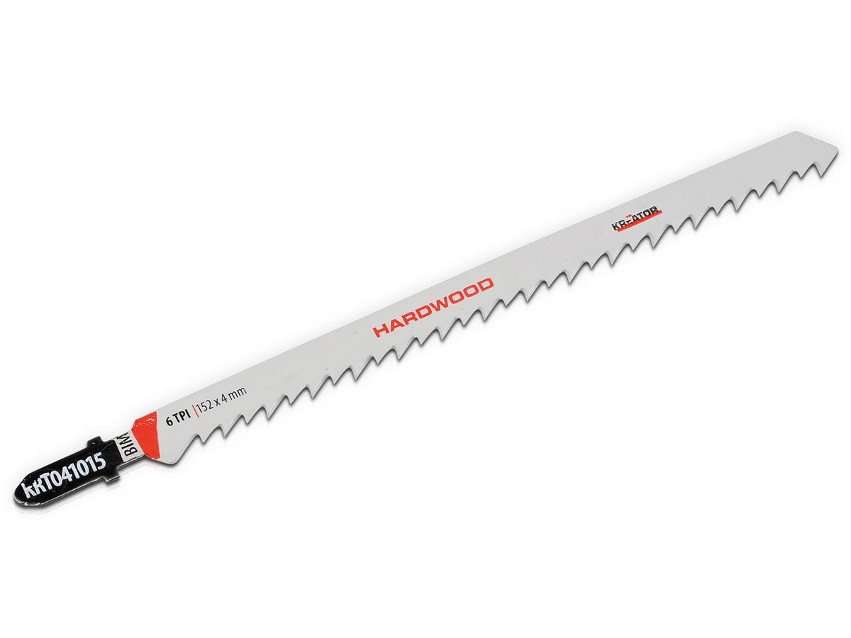 Kreator KRT041015 decoupeerzaagblad BIM 152mm hardhout 2 stuks