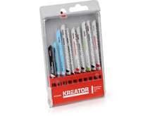 Kreator KRT045090 set decoupeerzaagbladen 10-delig