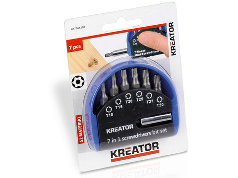 Kreator KRT064250 bitset Torx 7-delig
