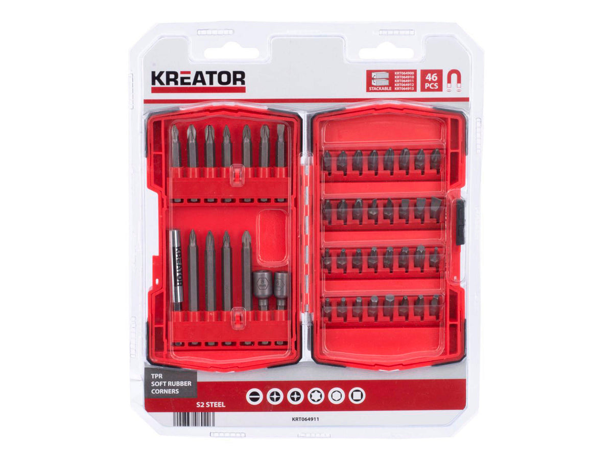 Kreator KRT064911 bitset 46-delig