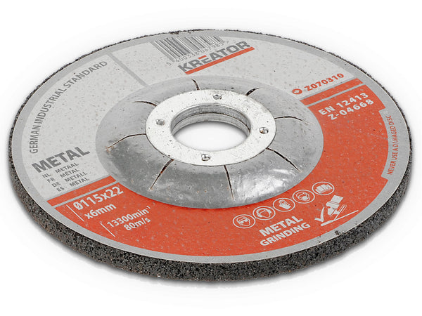 Kreator KRT070310 afbraamschijf metaal 115x6x22 mm