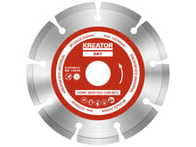 Kreator KRT080101 Eco diamantschijf 125x2x22,2 mm droog 3 stuks