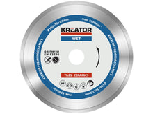 Kreator KRT081103 Premium disque diamant 180x2,2x30 mm eau