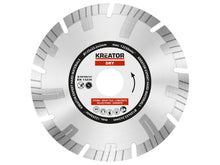 Kreator KRT084101 Expert diamantschijf beton 125x2x22,2 mm droog