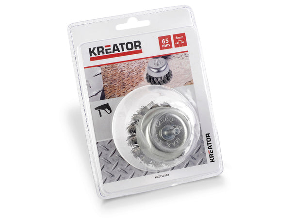 Kreator KRT150107 komborstel 65mm getorst staal