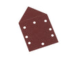 Kreator KRT220104 papier abrasif top triangulaire G60 5 pièces