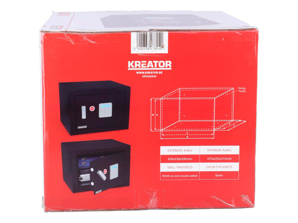 Kreator KRT692030 coffre-fort électronique 33x45x39,5 cm