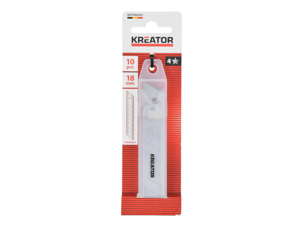 Kreator KRTH00303 lame sécable 18mm 10 pièces