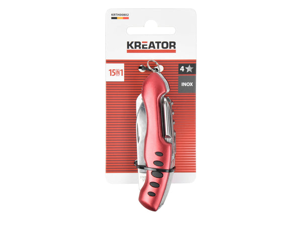 Kreator KRTH00802 zakmes 15 functies