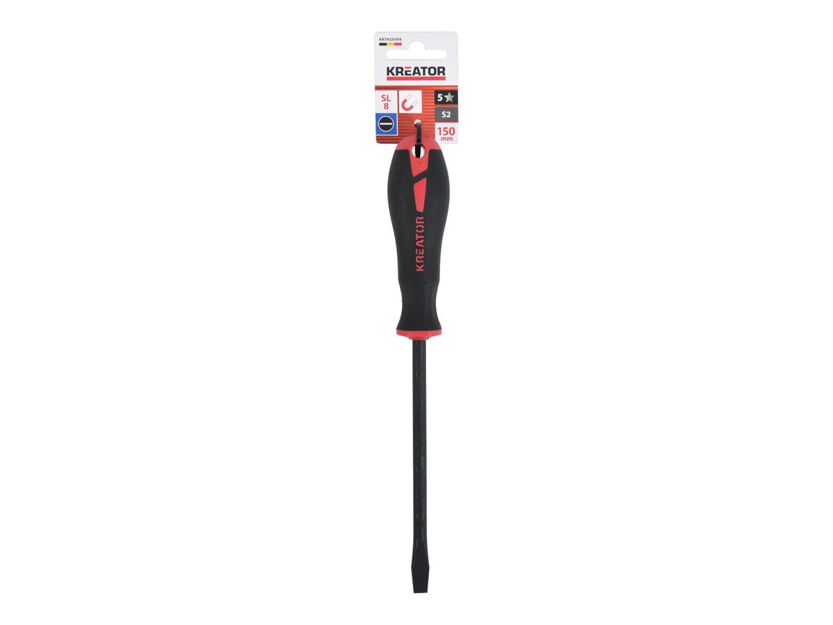 Kreator KRTH20306 HQ platte schroevendraaier SL8 8x150 mm