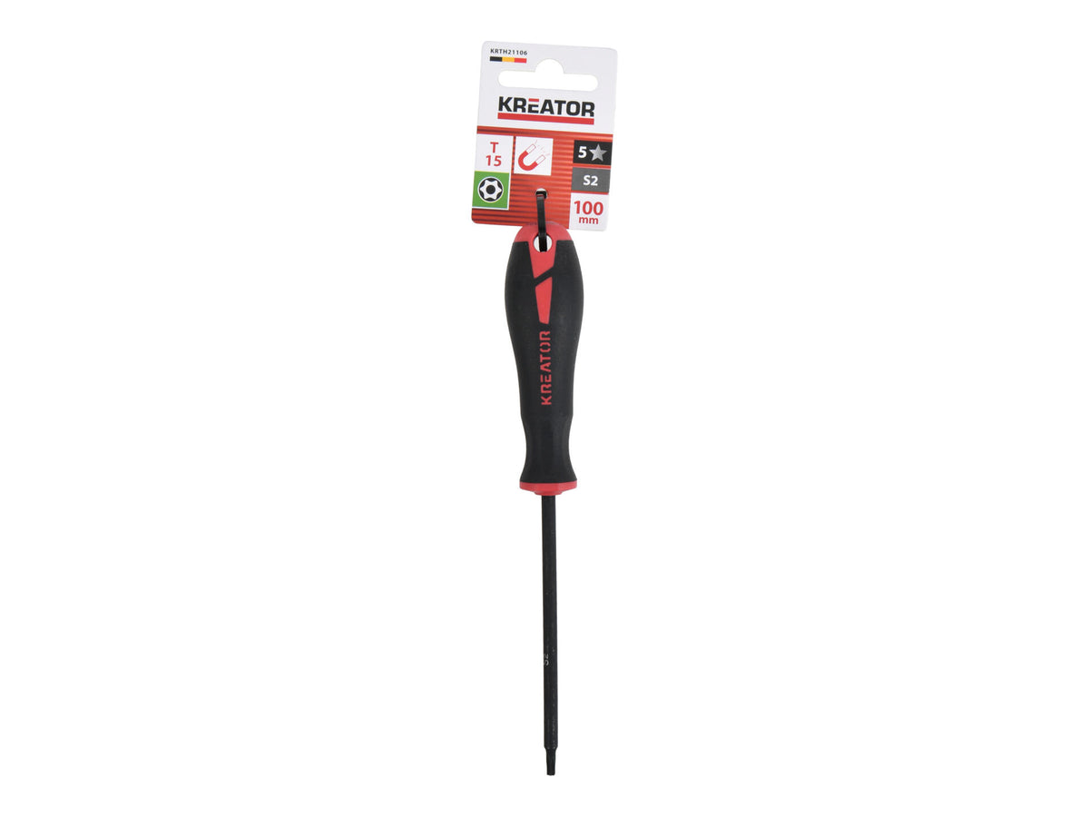 Kreator KRTH21106 Torx schroevendraaier T15 100mm