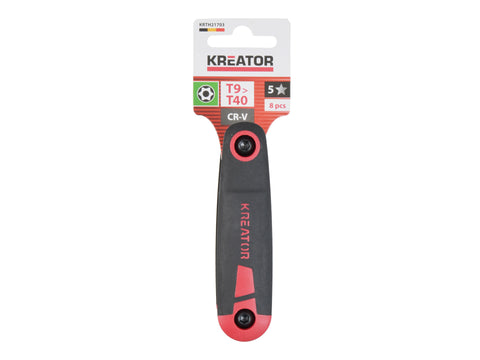 Kreator KRTH21703 inbussleutelset TX 8-delig