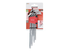 Kreator KRTH21803 inbussleutelset lang TX 1,5-10 mm 9-delig