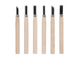 Kreator KRTH23601 mini houtbeitelset 135mm 6-delig