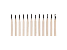 Kreator KRTH23602 mini houtbeitelset 135mm 12-delig