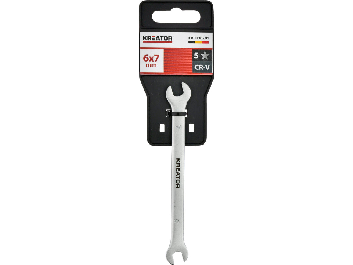 Kreator KRTH30201 steeksleutel 6x7 mm 120mm