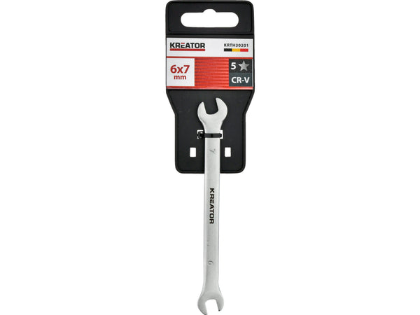 Kreator KRTH30201 steeksleutel 6x7 mm 120mm