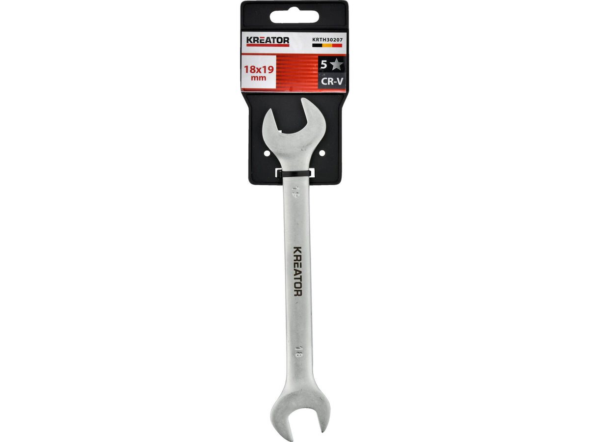 Kreator KRTH30207 steeksleutel 18x19 mm 205mm