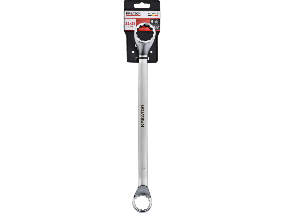 Kreator KRTH30310 ringsleutel 25x28 mm 260mm