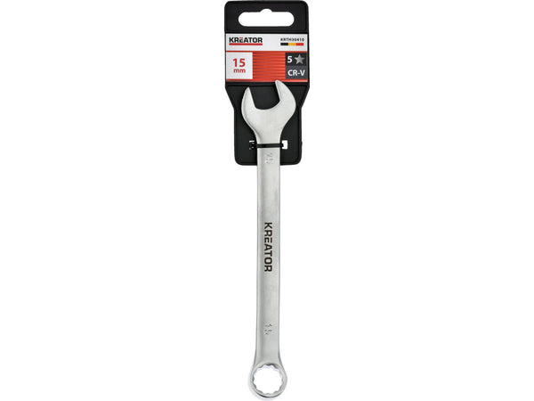 Kreator KRTH30410 ringsteeksleutel 15mm 185mm
