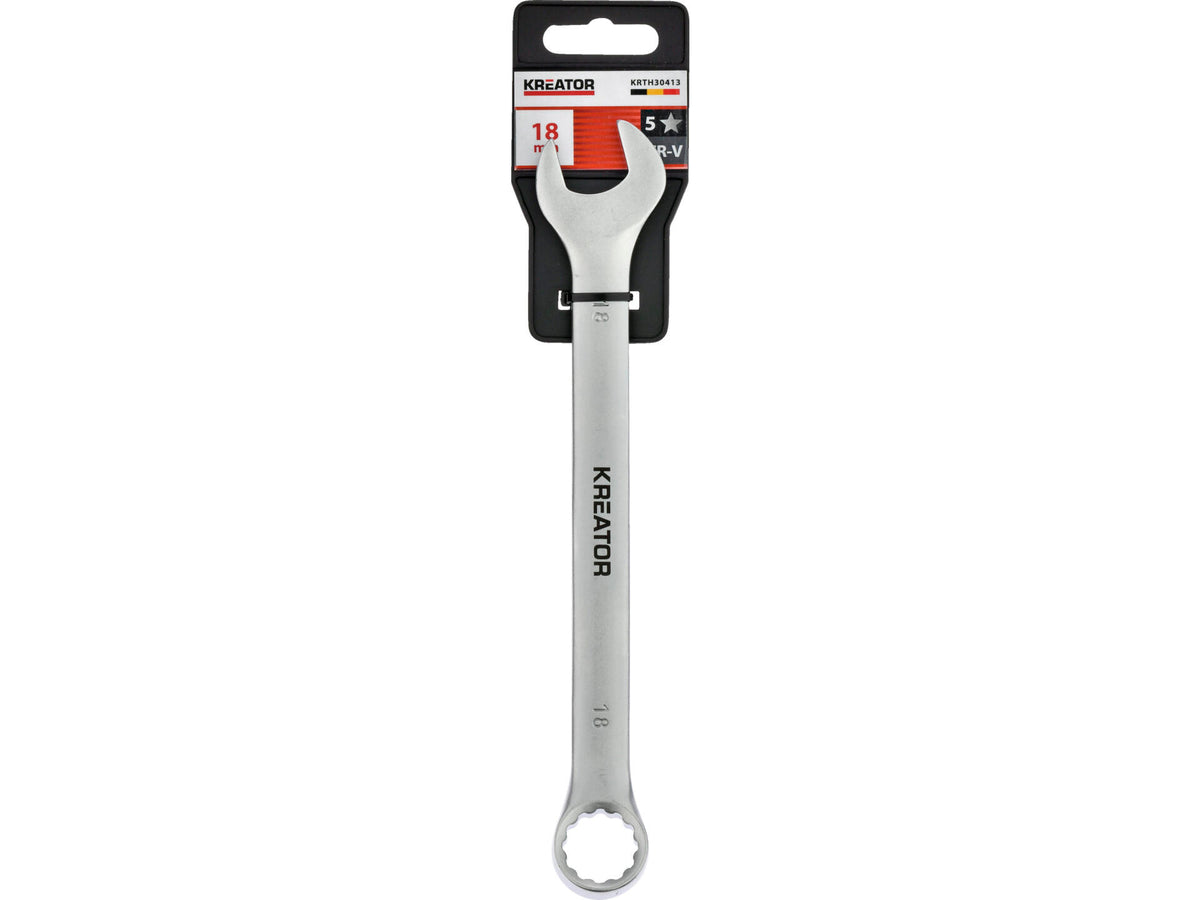 Kreator KRTH30413 ringsteeksleutel 18mm 215mm
