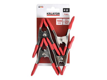 Kreator KRTH40501 pinces-étau 100mm métal 4 pièces
