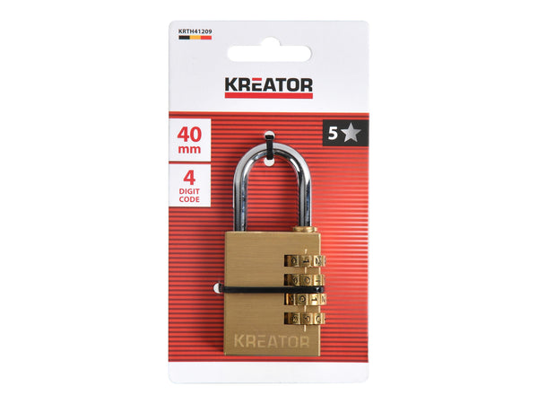 Kreator KRTH41209 cijferhangslot 40mm