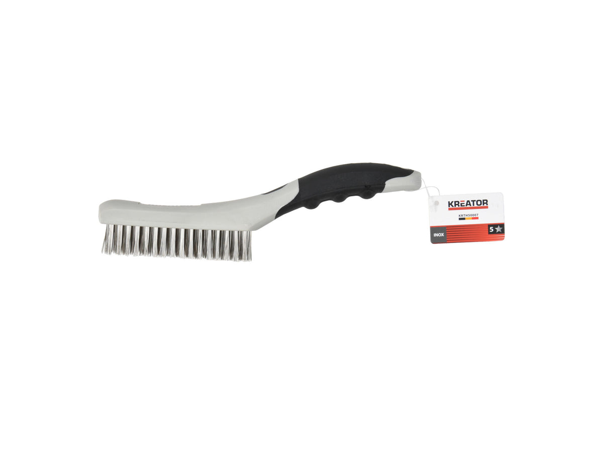 Kreator KRTH50007 TPR schuurborstel inox