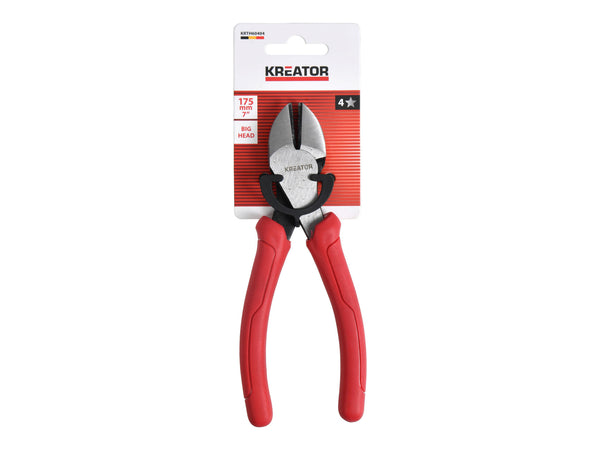 Kreator KRTH60404 pince coupante diagonale grosse tête 175mm