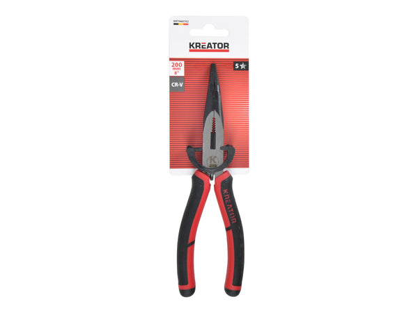 Kreator KRTH60702 HQ pince à bec long coudé 200mm 8"