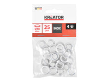 Kreator KRTH62508 oogje 10mm aluminium 25 stuks