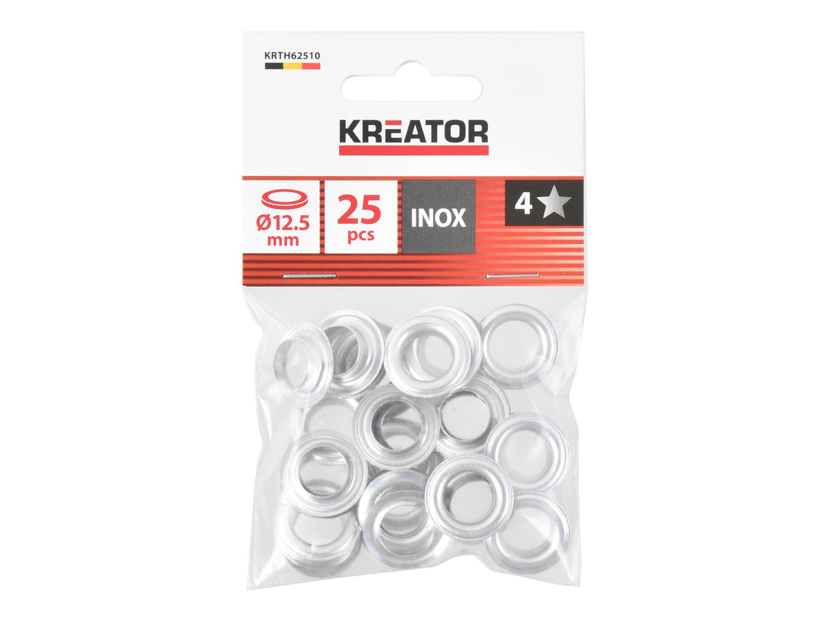 Kreator KRTH62510 oogje 12,5mm aluminium 25 stuks