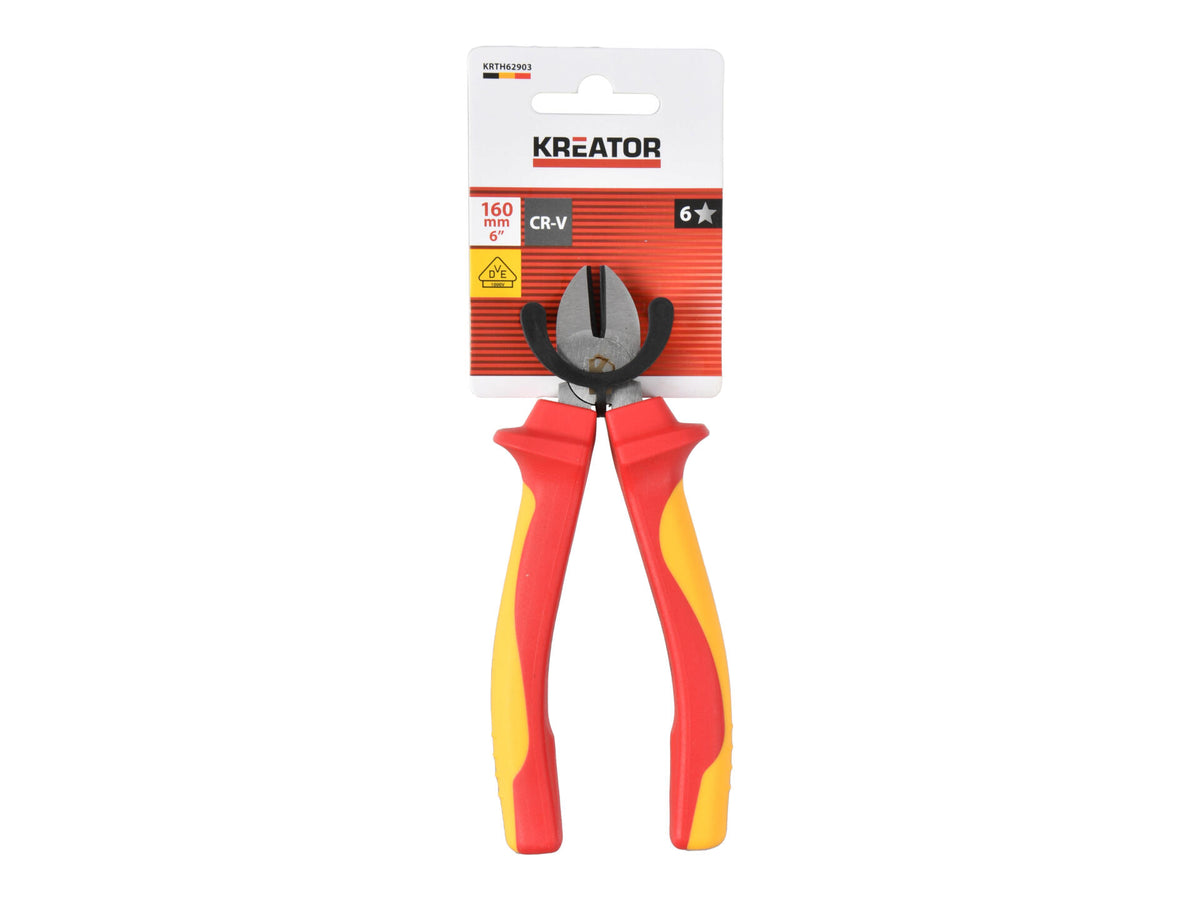 Kreator KRTH62903 VDE zijsnijtang 160mm
